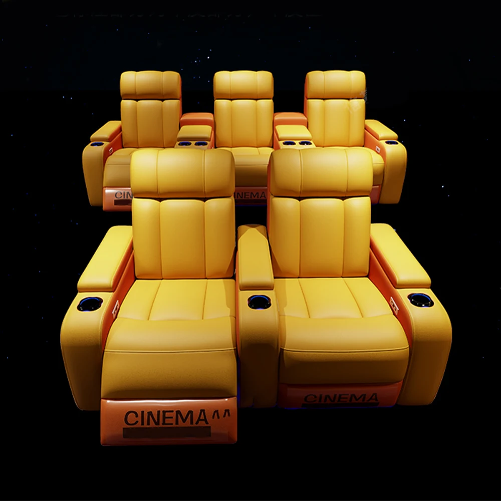 Home Cinema Chairs - MANBAS Lüks Elektrikli Ayarlanabilir Sinema Koltuğu,