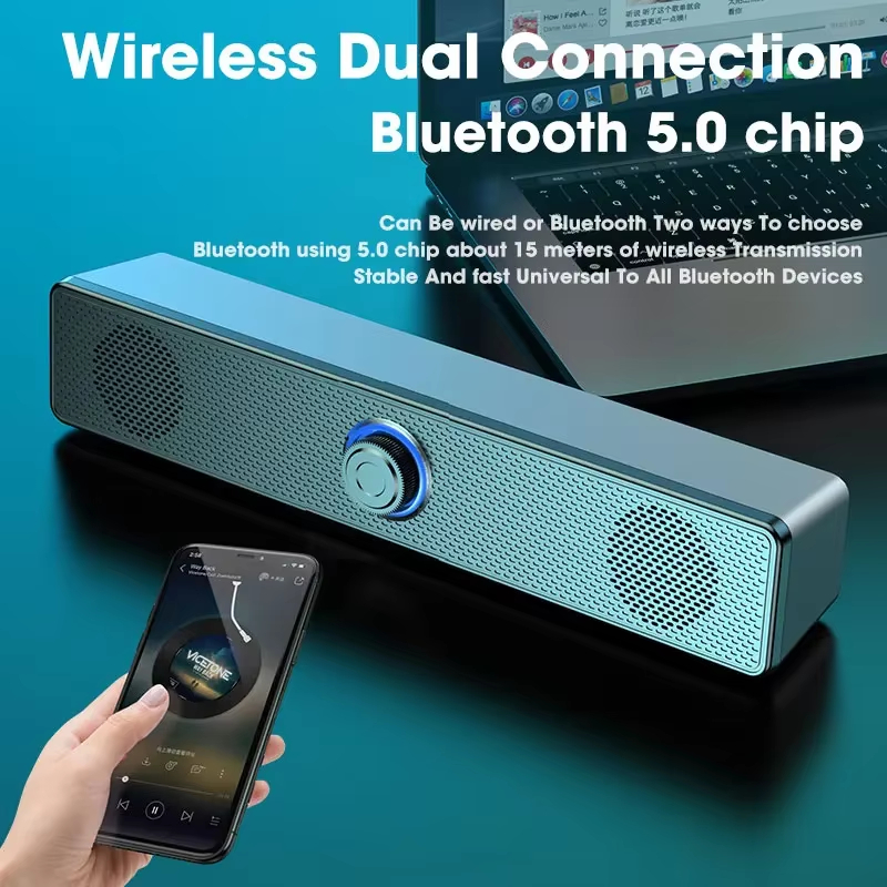 Home Cinema Wireless - Bluetooth 5.0 4D surround ses çubuğu