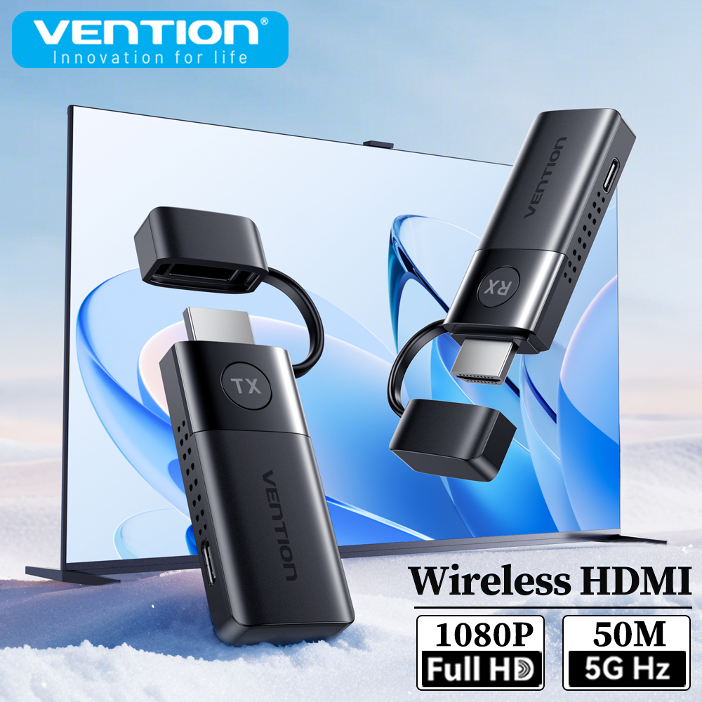 Home Cinema Wireless - Vention Kablosuz HDMI Verici ve Alıcı